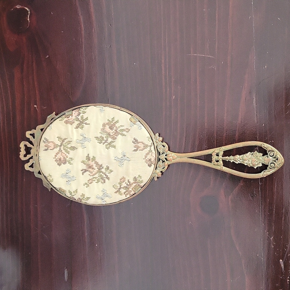 Vintage Hand Held Mirror